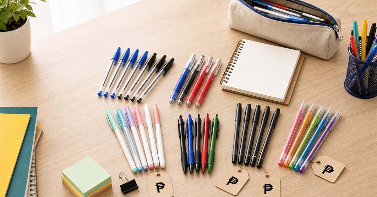 Best Pens Philippines Under ₱100: Ballpoint, Gel, and School Picks