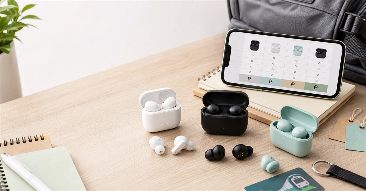 Best True Wireless Earbuds Philippines Under ₱2,000 2026: ANC and Call Picks